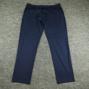 RHONE Pants Mens 40 Blue Commuter Classic Straight Wrinkle Resistant Office Wear